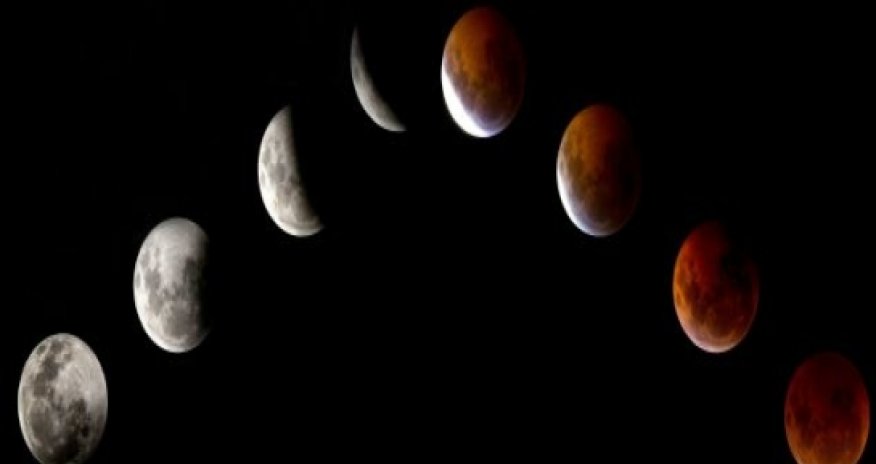 Rare series of lunar eclipses - VIDEO
