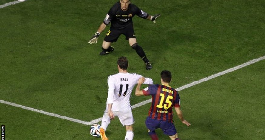 Gareth Bale helps Real Madrid beat Barcelona in Copa del Rey - PHOTO