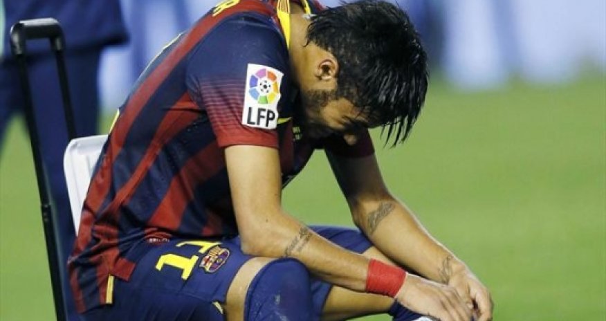 Barcelona suffer double blow as Neymar, Alba ruled out