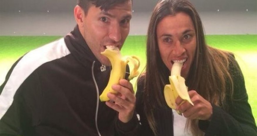 Dani Alves: Barcelona player backed by banana-eating stars