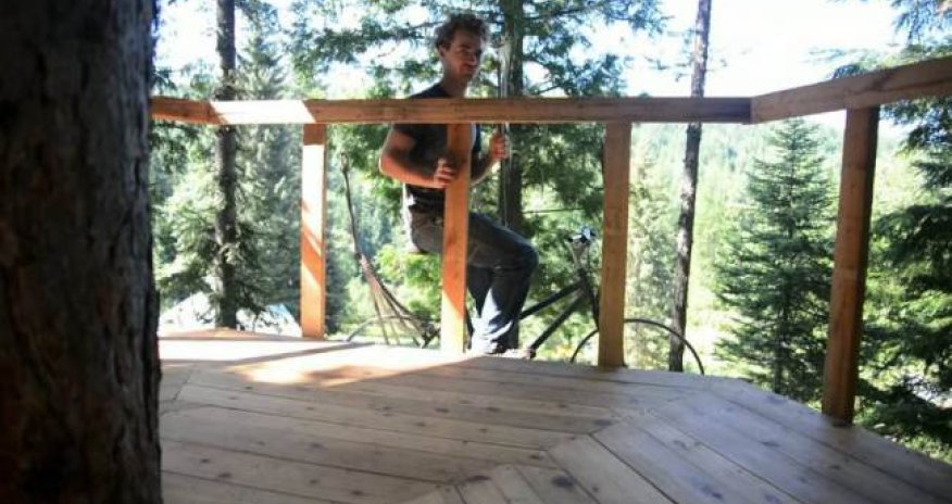 Builder never tyres of not having any stairs - PHOTO