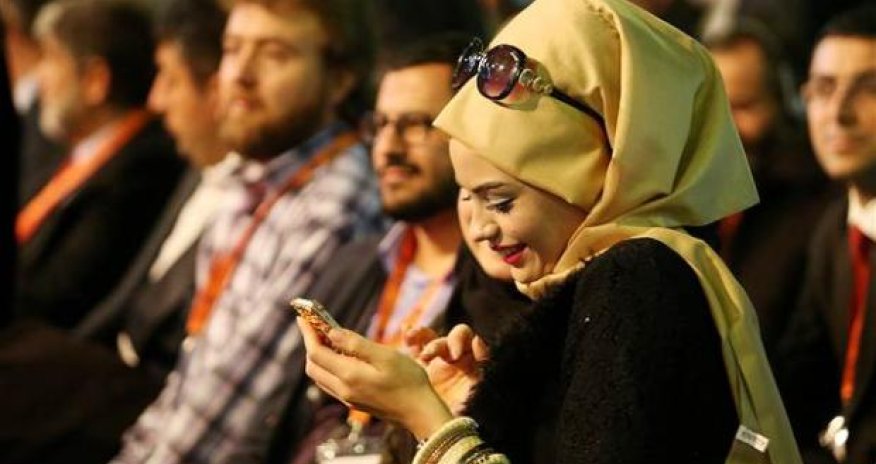 Ərdoğanın göz qamaşdıran əcnəbi heyranı - FOTOLAR