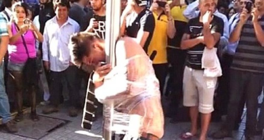 Над вором ограбившем пенсионерку учинили самосуд