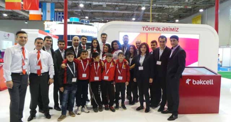Bakcell’s “BakuTel 2014” stand: new technologies, new services - PHOTO
