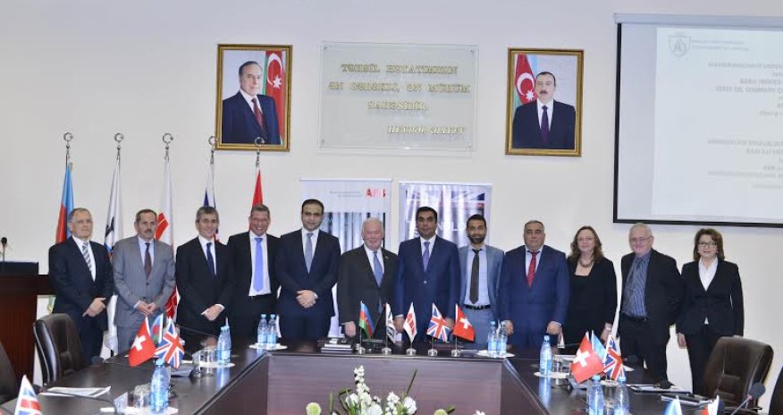 Ali Neft Məktəbi memorandum imzaladı - FOTOLAR