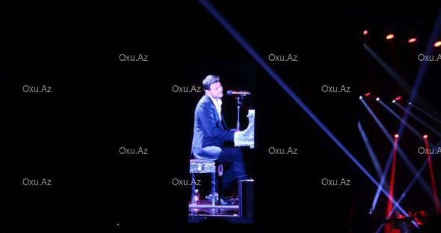 Эмин Агаларов выступил с концертом в Баку