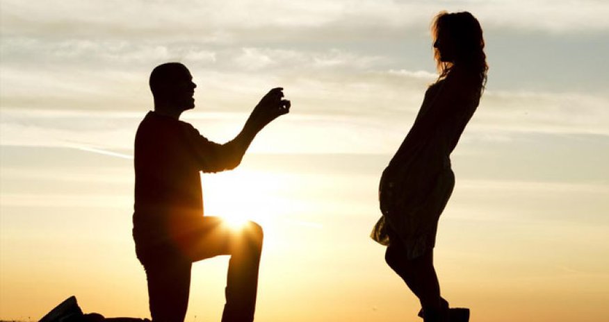 Dünyanı heyrətə salan evlilik təklifi - FOTO