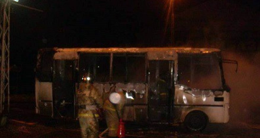 Пассажиры выпрыгивали из горящей маршрутки