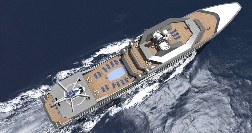 Perfect for a Bond baddie!