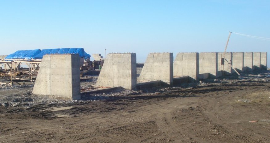 Azərbaycanda qeyri-adi idman zalı tikilir - Fotolar