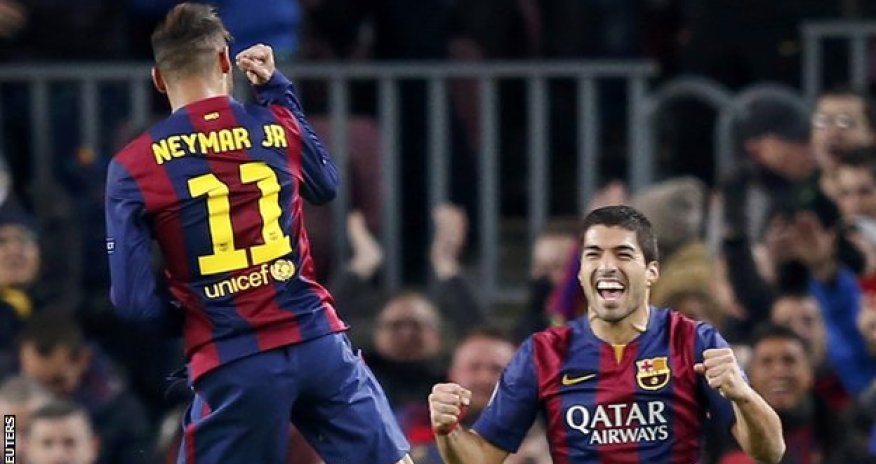 Barcelona 3 - 1 Paris St G