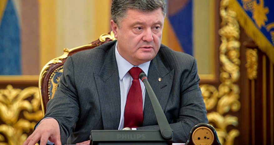Ukrayna prezidenti Rusiyanı sərhədi bağlamağa çağırıb