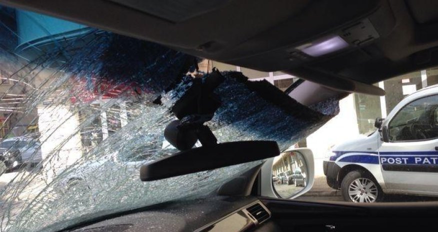 İcra başçısına xəsarət yetirildi: Aksiya - Video