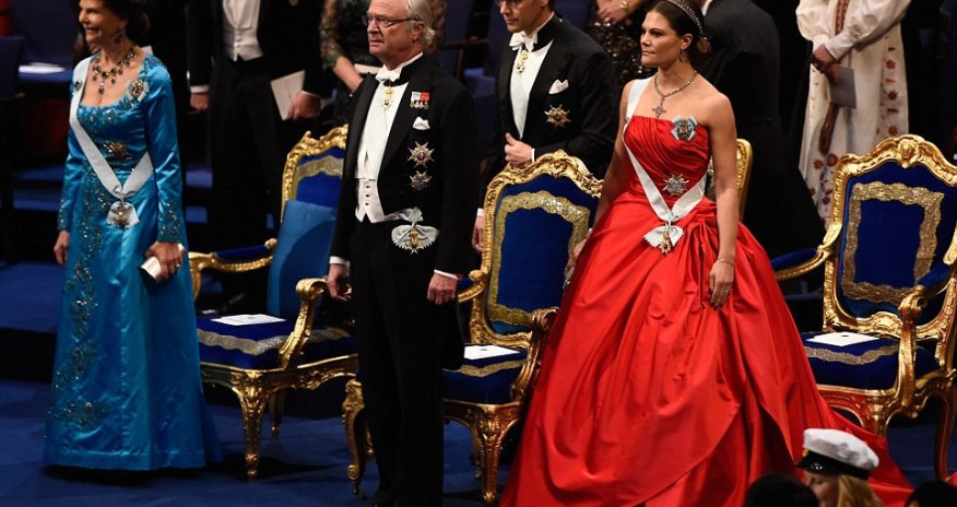 And the Nobel prize for glamour goes to