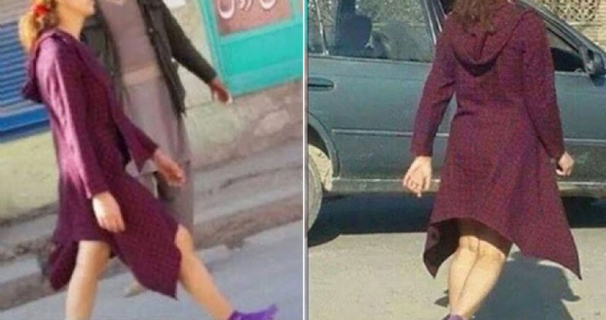 Qadının geyimi müsəlmanları şoka saldı - FOTOLAR+VİDEO