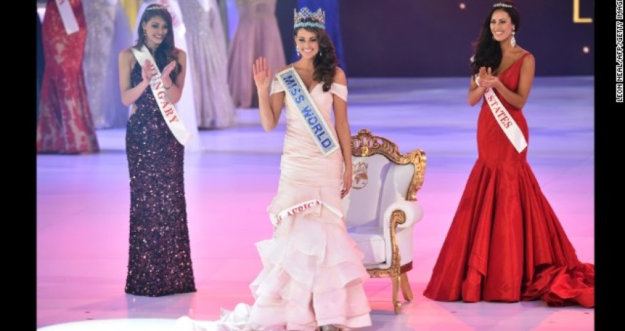 Miss South Africa Rolene Strauss crowned Miss World 2014