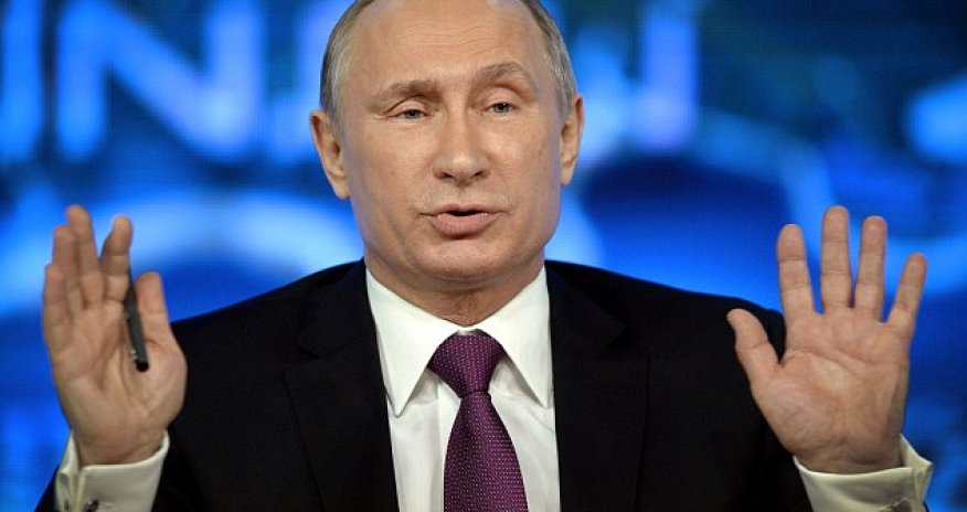Putin accuses slurring journalist of being drunk