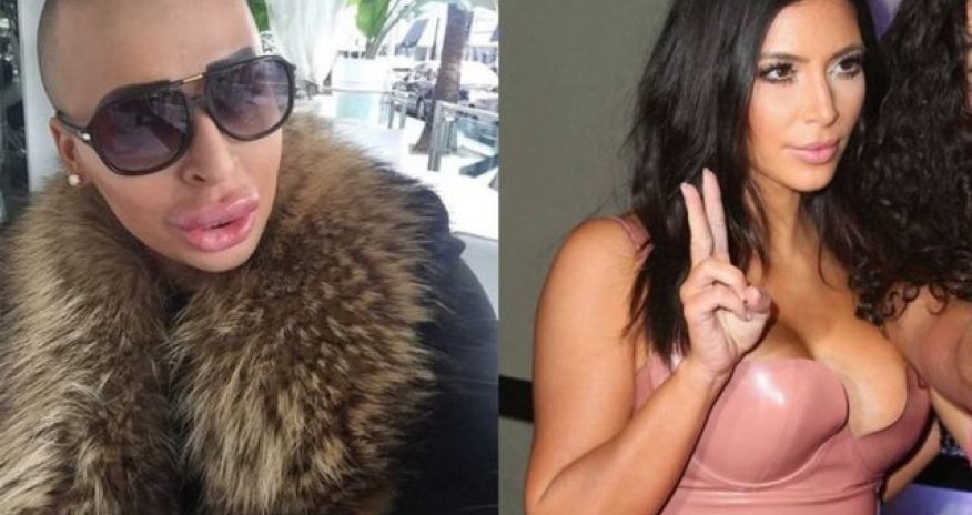 Erməni qızına bənzəmək üçün özünü bugünə qoydu - FOTOLAR