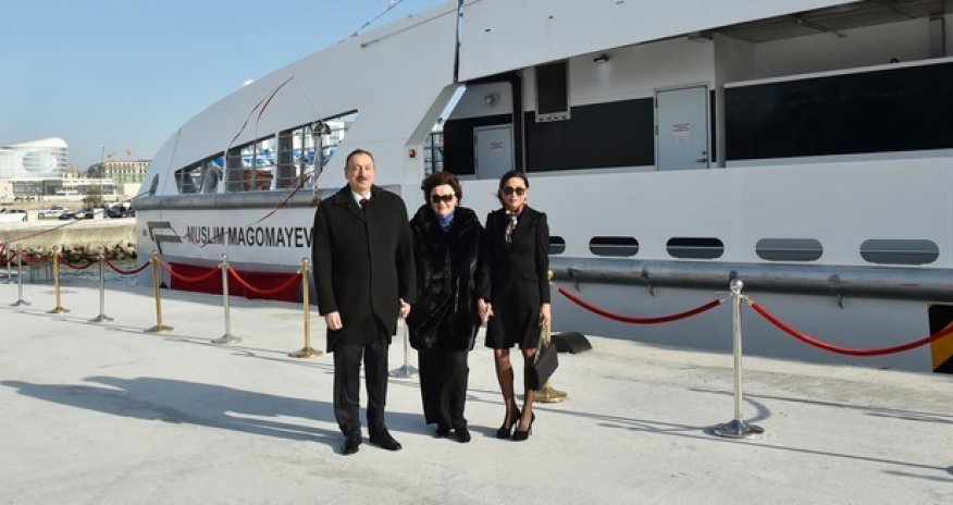 High-speed crew boat Muslim Magomayev delivered to Azerbaijan