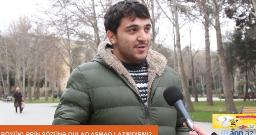 ВИДЕО ОПРОС: Надо ли слушаться старших безоговорочно?