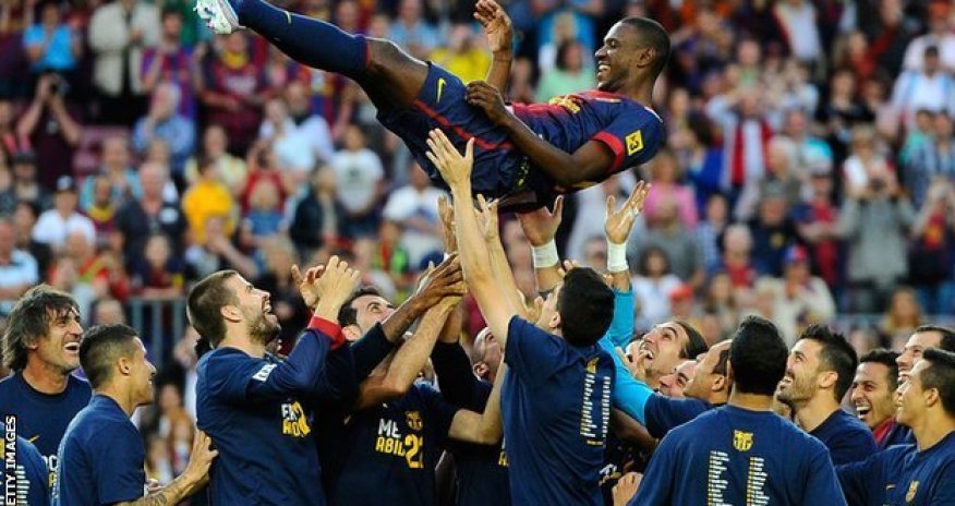 Eric Abidal: Former Barcelona and France defender retires