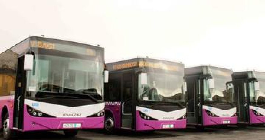 Routes of new buses in Baku made public