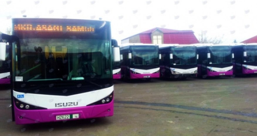 Yeni avtobuslar sabahdan istismara buraxılacaq - Video