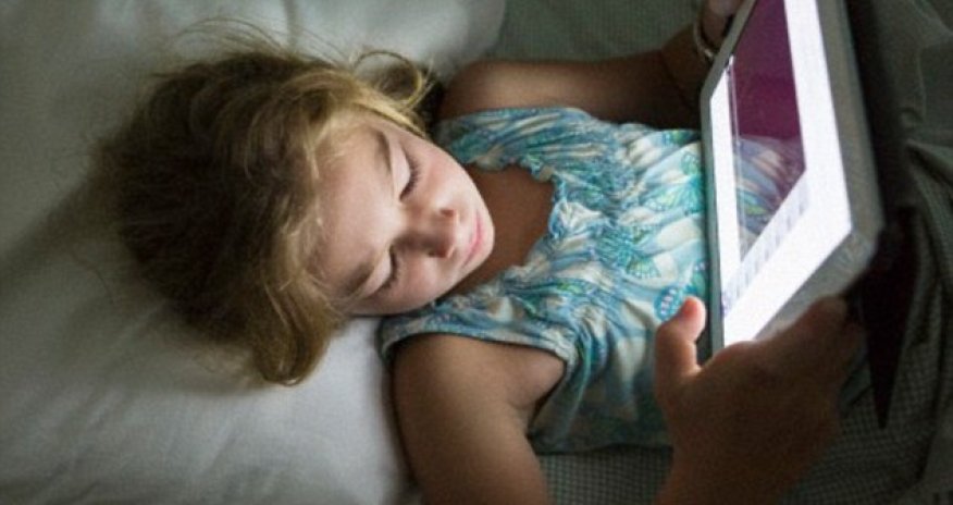 Bright light from Kindles and iPads keep us awake