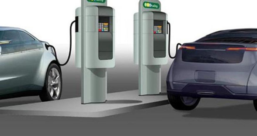 Azərbaycanda ilk elektrik maşınlar- Fotolar