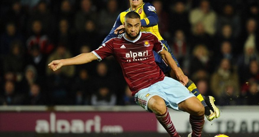 Arsenal plotting £4m move for West Ham defender Winston Reid
