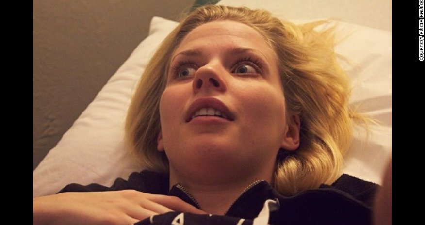 A mom finds out she's pregnant