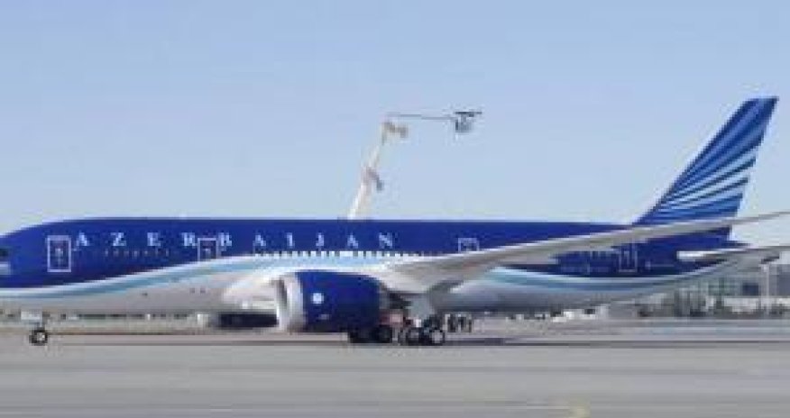 Ilham Aliyev familiarizes with newly-brought Boeing-787-8 passenger aircraft