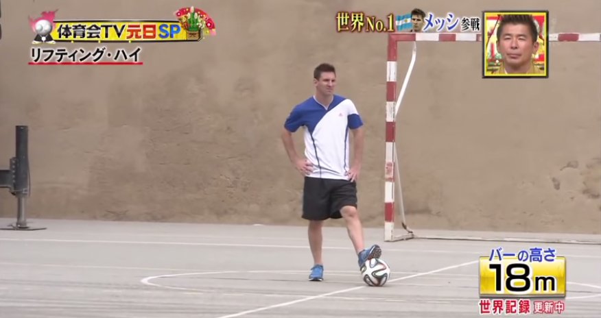 Messidən canlı yayımda inanılmaz hərəkətlər - VİDEO