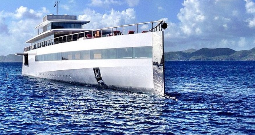 Steve Jobs' $120m super-yacht