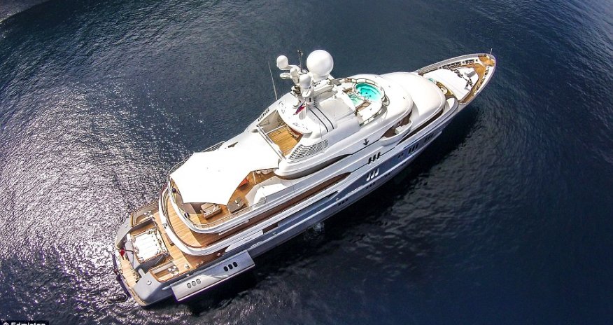 Inside the superyachts celebrities charter for up to £700,000 A WEEK