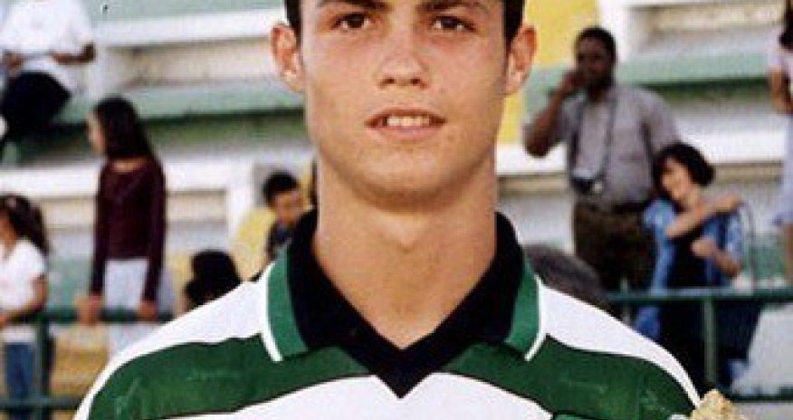 Рональдо  в 16 лет