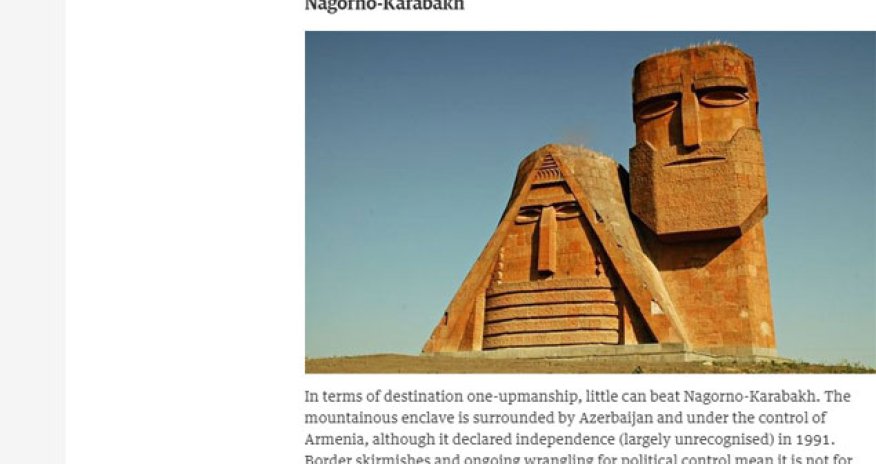“The Guardian”dan Azərbaycana qarşı TƏXRİBAT