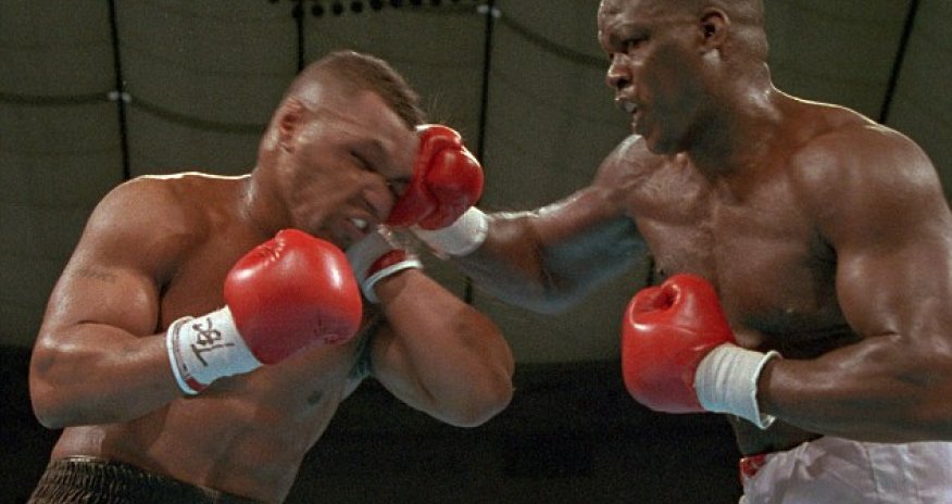 'Mike Tyson was a sore loser, whining like a baby in a crib.'