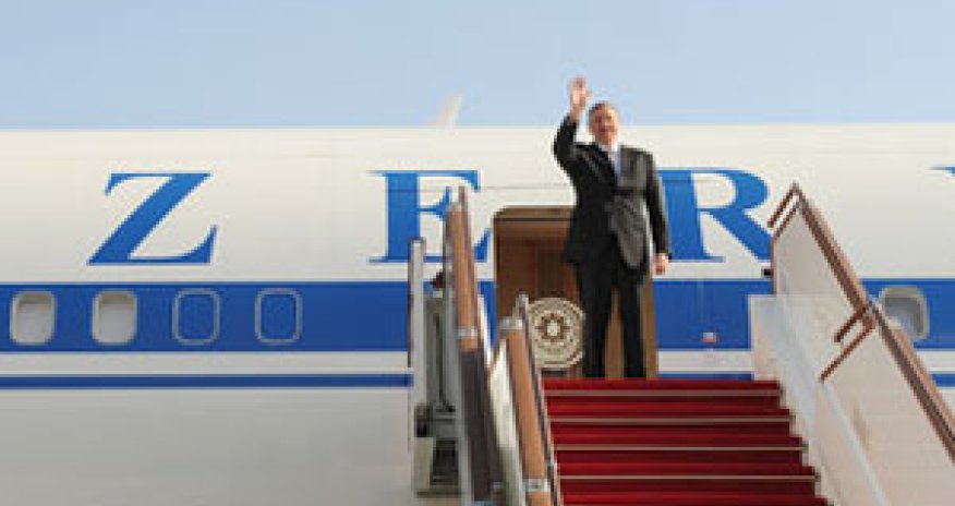 Azərbaycan prezidentinin Türkiyəyə səfəri başlayıb