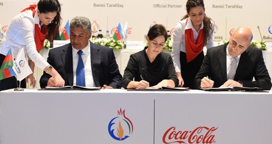 Baku 2015 European Games signs Coca-Cola as official partner