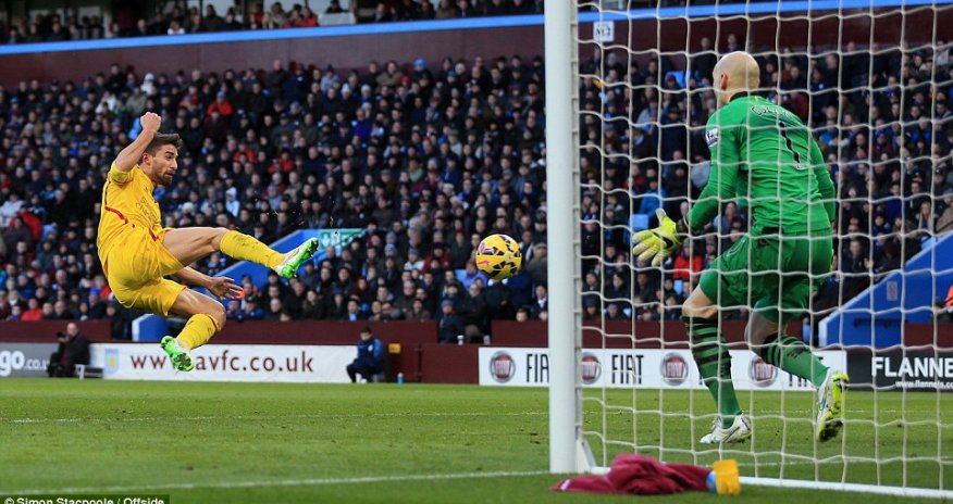 Aston Villa 0-2 Liverpool