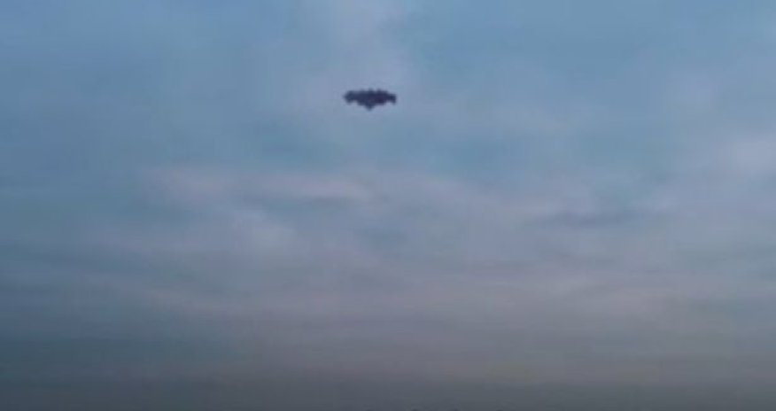 НЛО пролетел над Землей