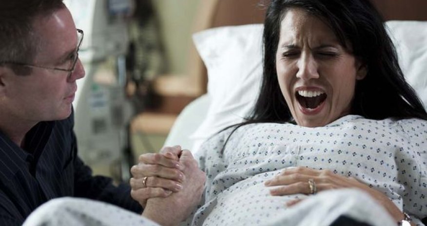 Childbirth pain could be made WORSE by presence of partner
