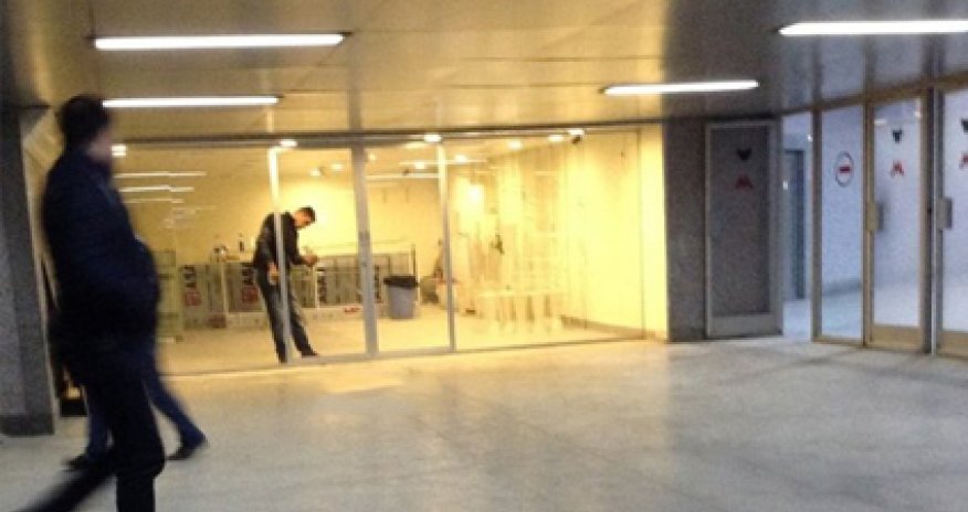Metroda ticarət obyektləri bərpa edilir