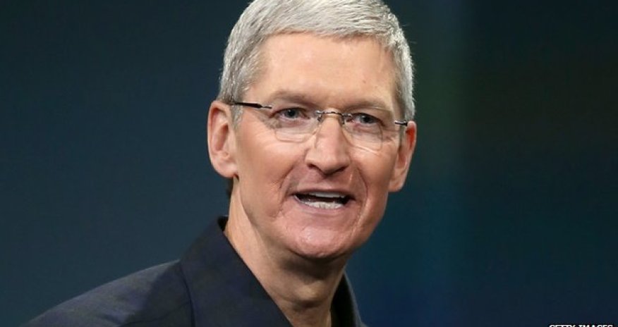 Apple's chief executive Tim Cook's salary up more than 40%