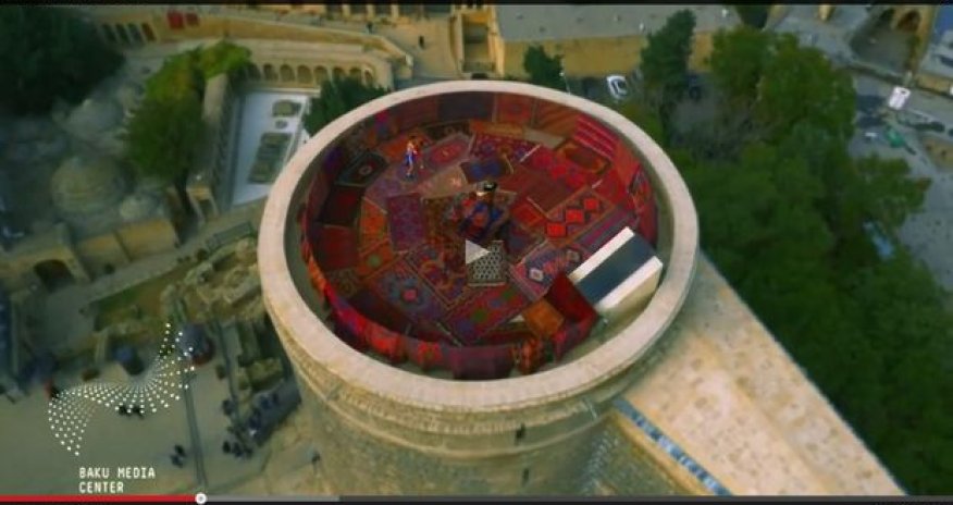 Avropa Oyunlarına həsr olunmuş möhtəşəm - VİDEO