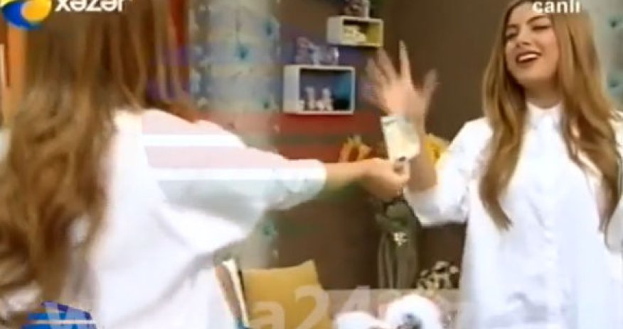 Государственный символ Азербайджана оскорблен в прямом эфире