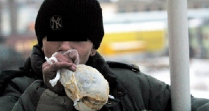 Bakıda “kley iyləyənlər” - VİDEO