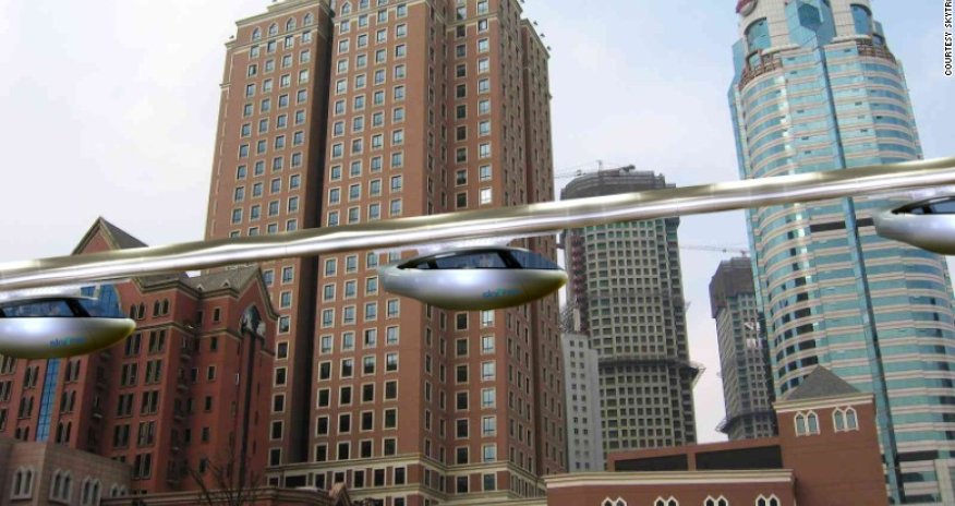 SkyTran's levitating pods, a taxi for the sky?