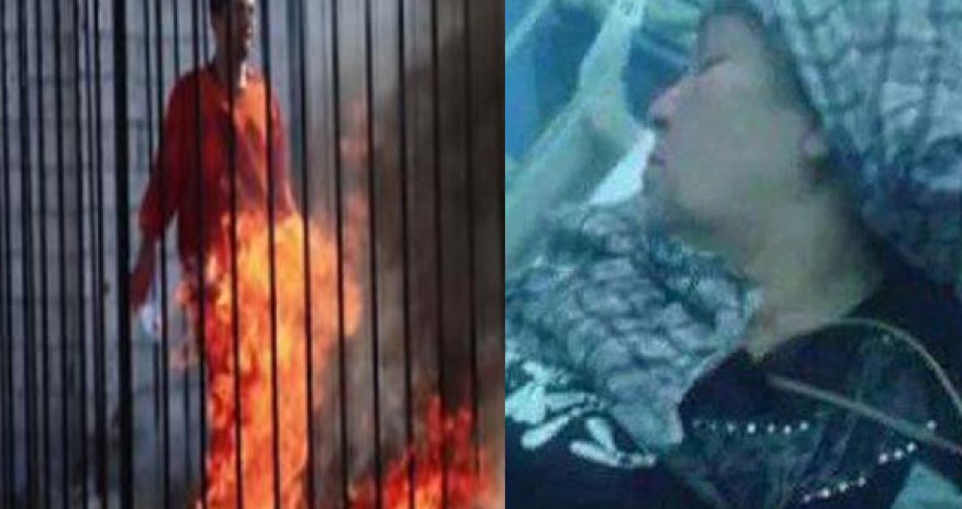 İŞİD-in diri-diri yandırdığı pilotun anası dərddən öldü